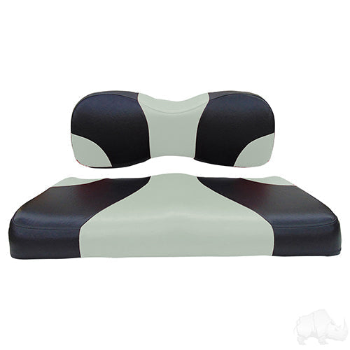 RHOX Back Seat Golf Cart Cushion Set - Yamaha Drive - Sport / Black/Camo