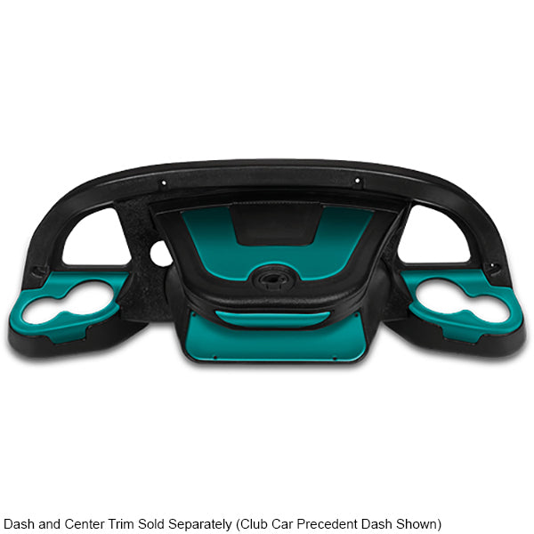 DoubleTake Sentry Dash Cup Holder Trim Set of 2, E-Z-Go TXT 96+, Teal