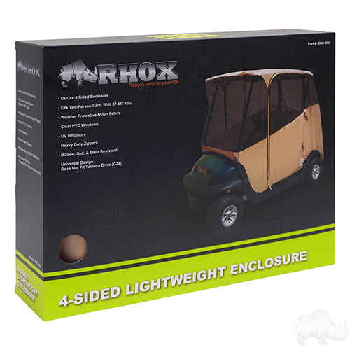 RHOX Enclosure - Lightweight 4-Sided w/ Case - Sand