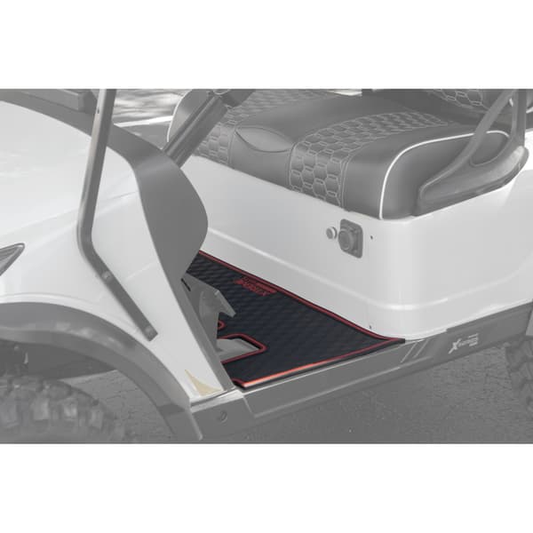 Xtreme Floor Mats for MadJax XSeries 2024-Up ‚Äì Black/Cherry Red Metallic