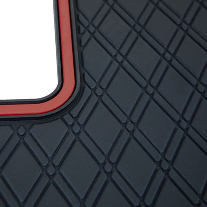 Xtreme Floor Mats for MadJax XSeries 2024-Up ‚Äì Black/Cherry Red Metallic