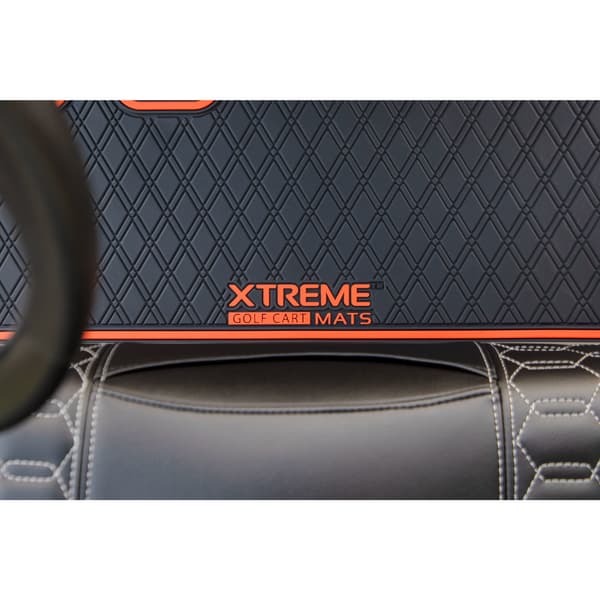 Xtreme Floor Mats for MadJax XSeries 2024-Up ‚Äì Black/Vivid Orange Metallic