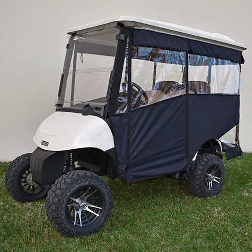 Odyssey Enclosure - 88" RHOX Top - EZGO RXV 08+ with Rear Seat - Beige