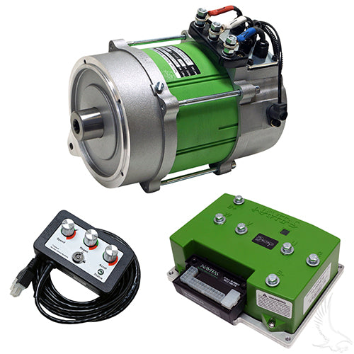 Golf Cart Navitas AC Drive Conversion Kit - 440A Controller w/ 4KW Motor - EZGO