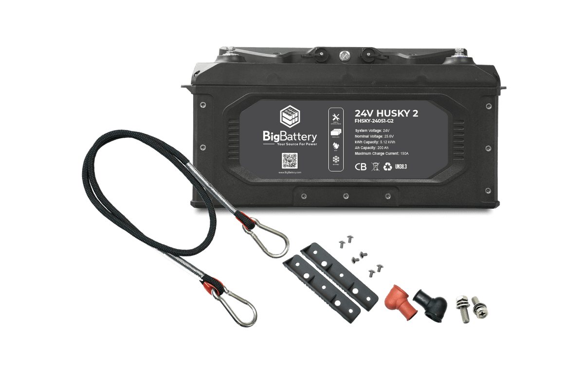 Big Battery 24V 3X HUSKY 2 KIT – Victron