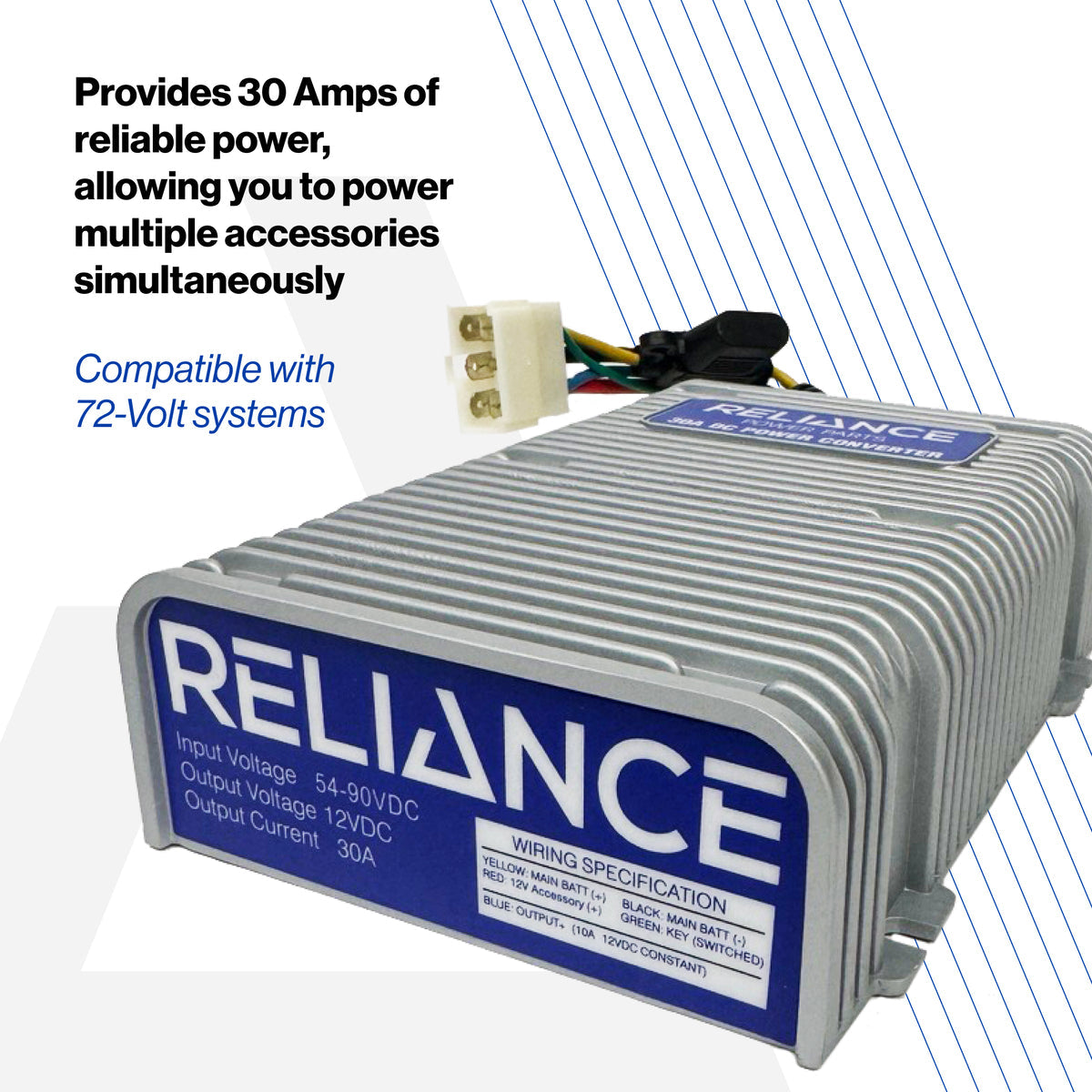 Reliance 30 Amp 72-12 Volts DC/DC Converter