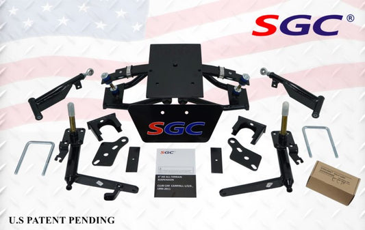 Lift Kit – 6” Heavy Duty Double A-Arm Suspension for Club Car Carryall/Villager