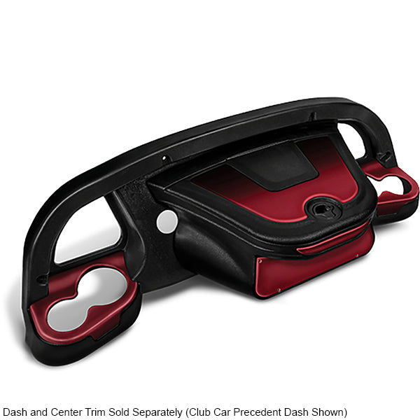 DoubleTake Sentry Dash Cup Holder Trim Set of 2, E-Z-Go TXT 96+, Ruby