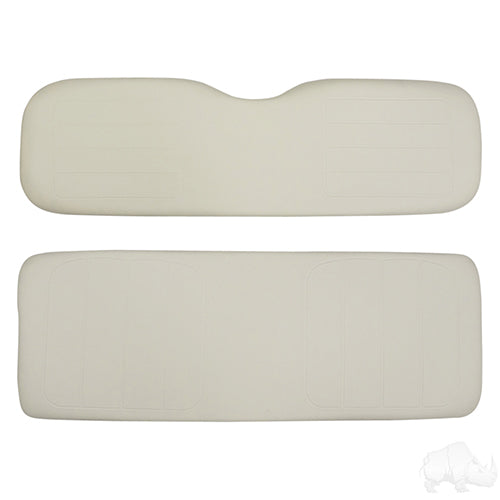 RHOX Golf Cart SS Cushion Set - Universal Board - Yamaha G14-G22 - Ivory