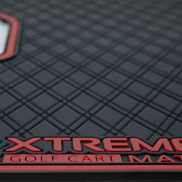 Xtreme Floor Mats for MadJax XSeries 2024-Up ‚Äì Black/Cherry Red Metallic