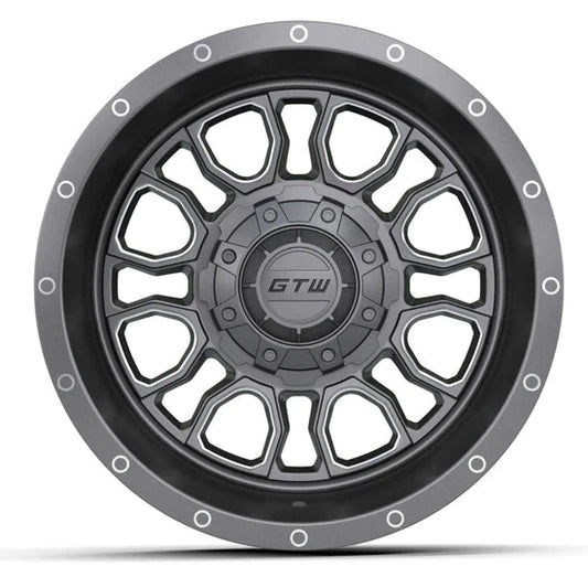 12" GTW Volt Gunmetal Wheel