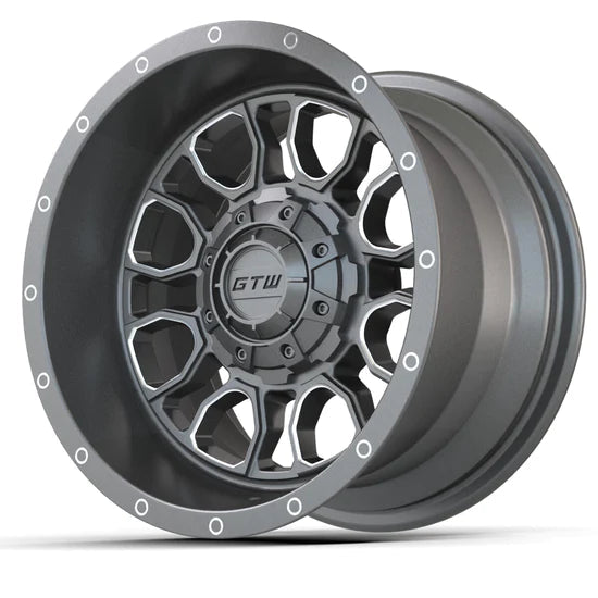 12" GTW Volt Gunmetal Wheel