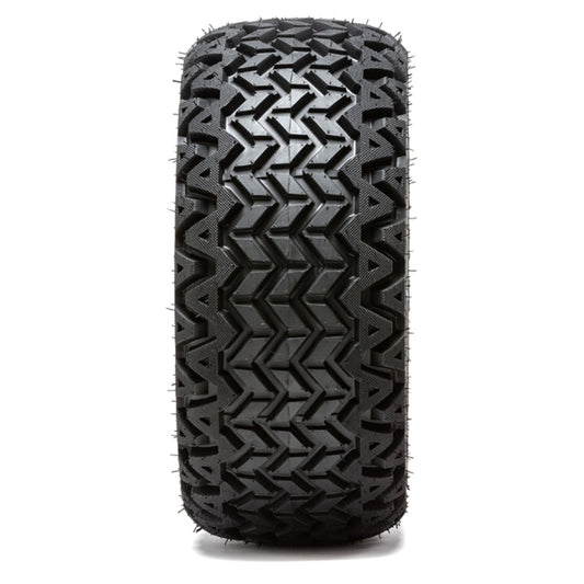 12" GTW Spyder Black and Machined Wheels with 23" Predator A/T Tires Set of 4