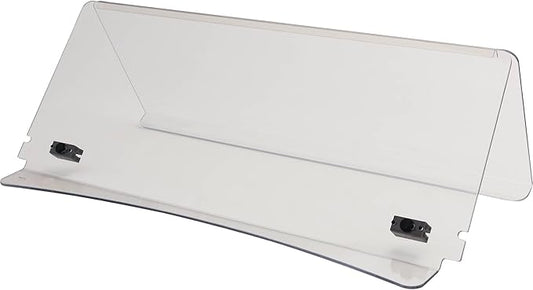 Windshield, 1/4" Impact Modified Clear 2 Piece, EZGO TXT 14+