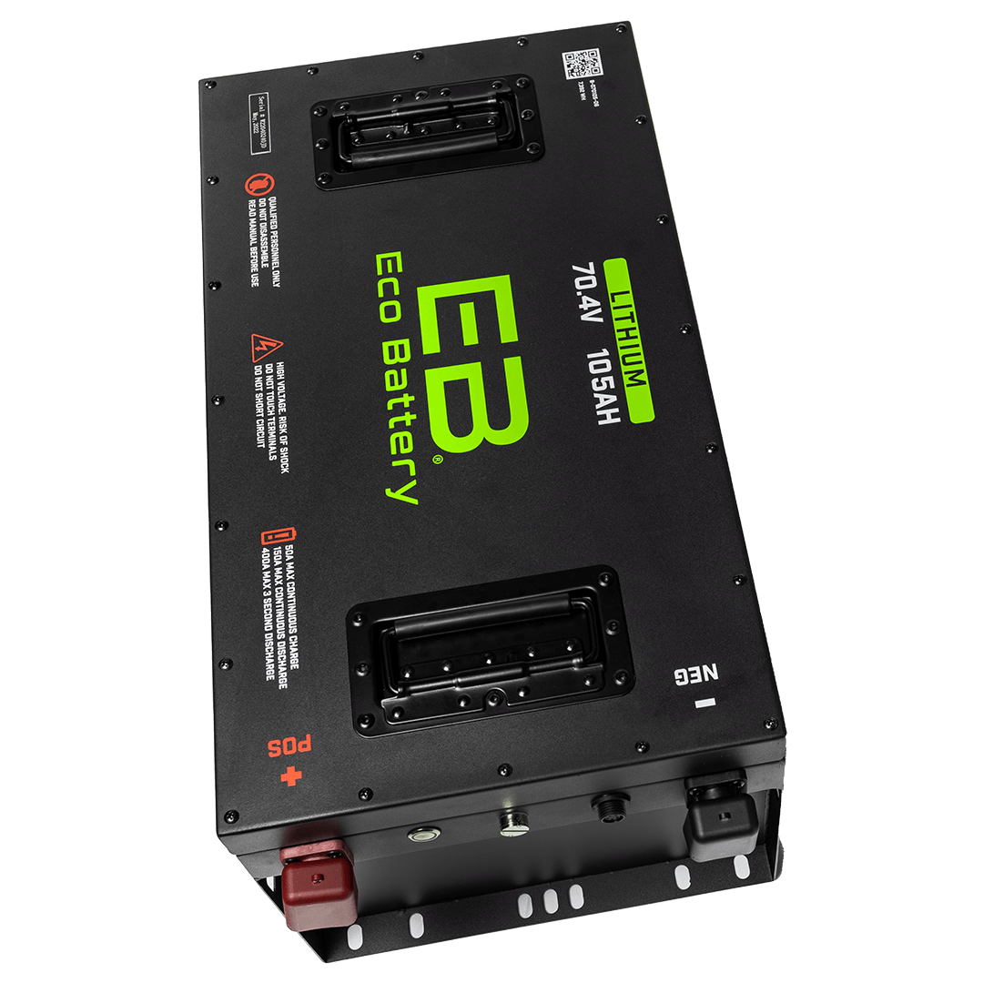 Eco Battery 70V 105Ah LifePo4 Golf Cart Battery