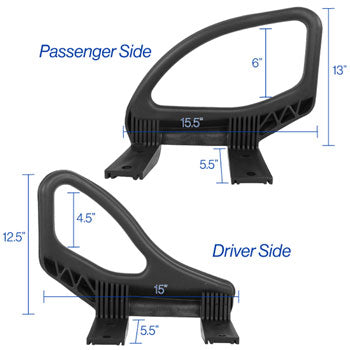 Hip Restraints for EZGO TXT / RXV / Express