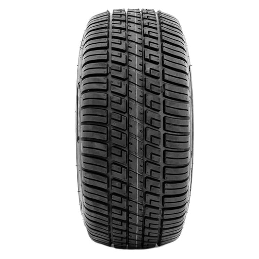 12" GTW Vampire Black and Machined Wheels with 18" Fusion DOT Street Tires Set