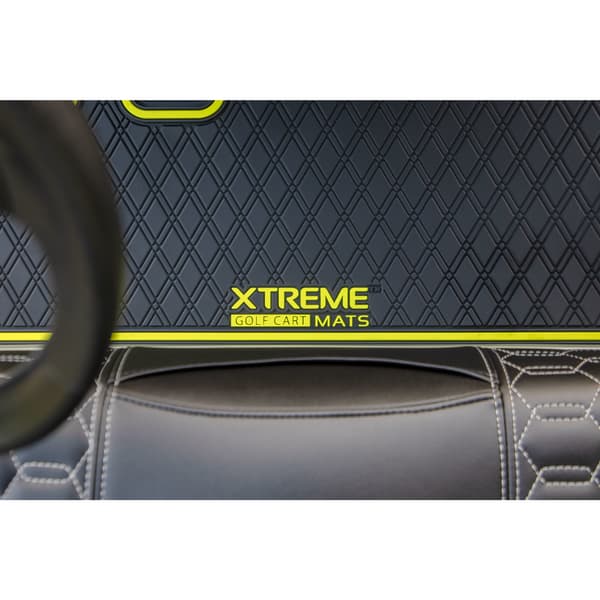 Xtreme Floor Mats for MadJax XSeries 2024-Up ‚Äì Black/Neon Yellow