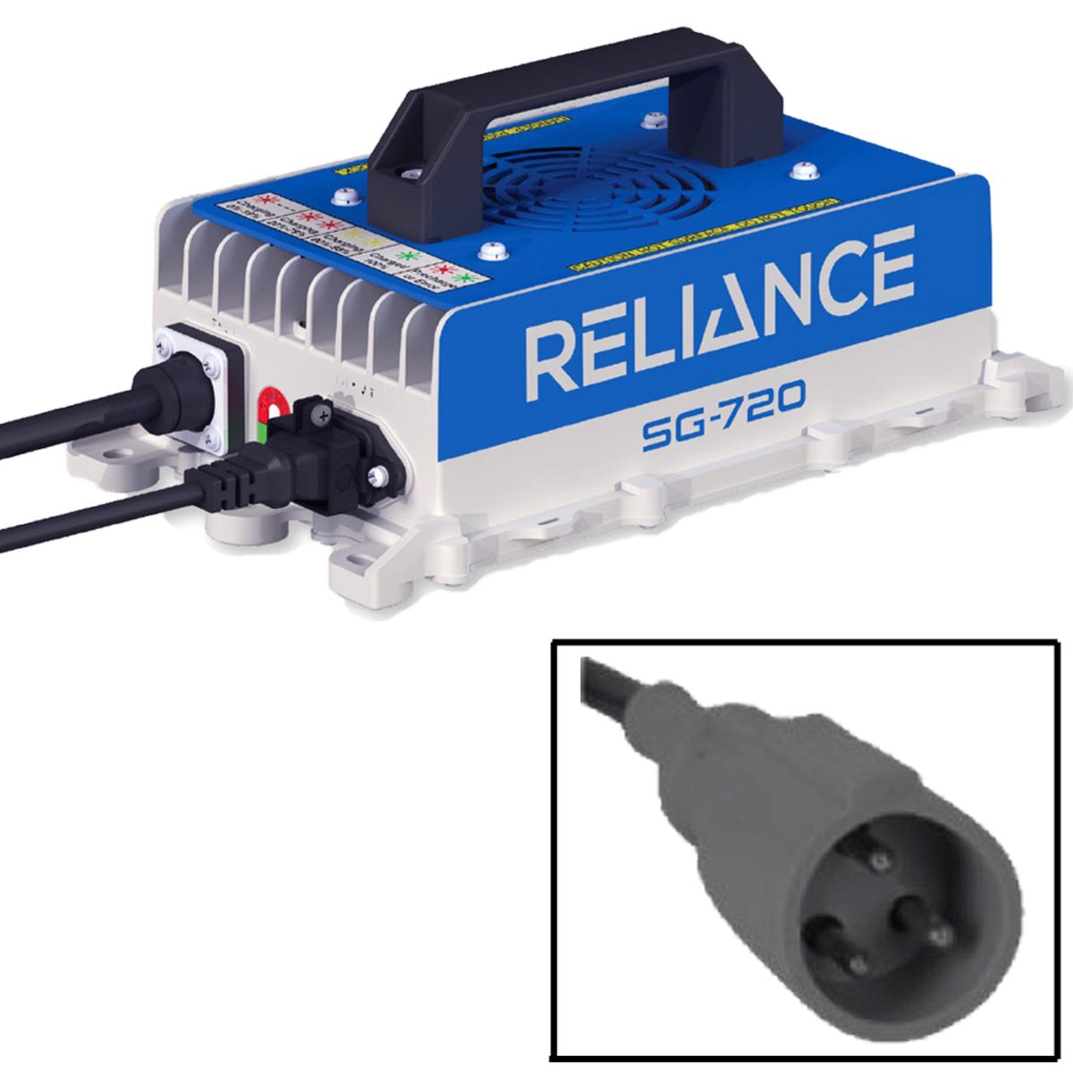 RELIANCE SG-720 High Frequency Industrial Club Car Charger - 48v Powerdrive