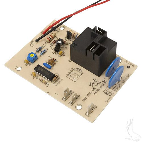 EZGO PowerWise Golf Cart Battery Charger Board - Power Input/Control - 1994+