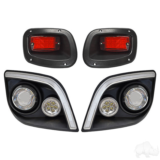 BYO LED Light Kit w/ RGBW LED Running Light, E-Z-Go Express (Standard, Brake