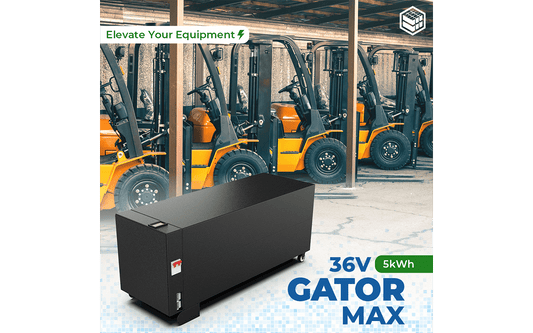 Big Battery 36V 4X GATOR MAX KIT – LiFePO4 – 480Ah – 20kWh