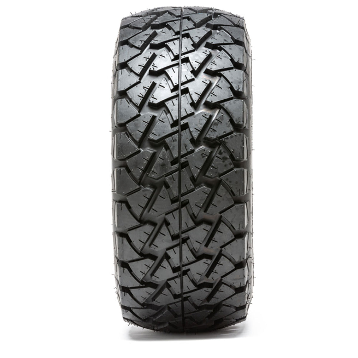 14" GTW Specter Chrome Wheels with 22" Timberwolf Mud Tires Set of 4