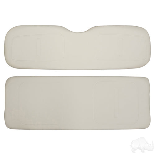 Golf Cart Cushion Set - Universal Board - E-Z-GO TXT 800 Series - Gray