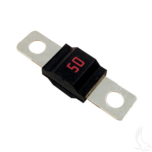 50 Amp EZGO PowerWise/PowerWise+ Golf Cart Battery Charger Fuse - 50A