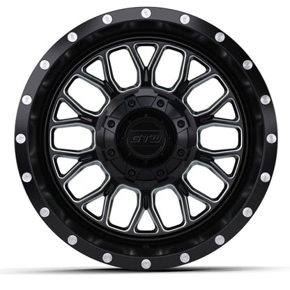 14" GTW Helix Black & Machined Wheel
