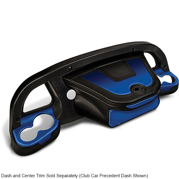 DoubleTake Sentry Dash Cup Holder Trim Set of 2, E-Z-Go TXT 96+, Blue