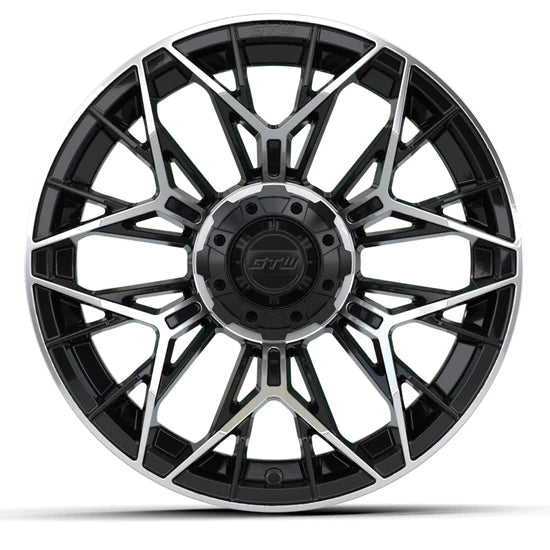 15" GTW Stellar Black & Machined Wheel