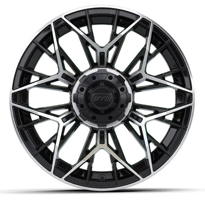 15" GTW Stellar Black & Machined Wheel