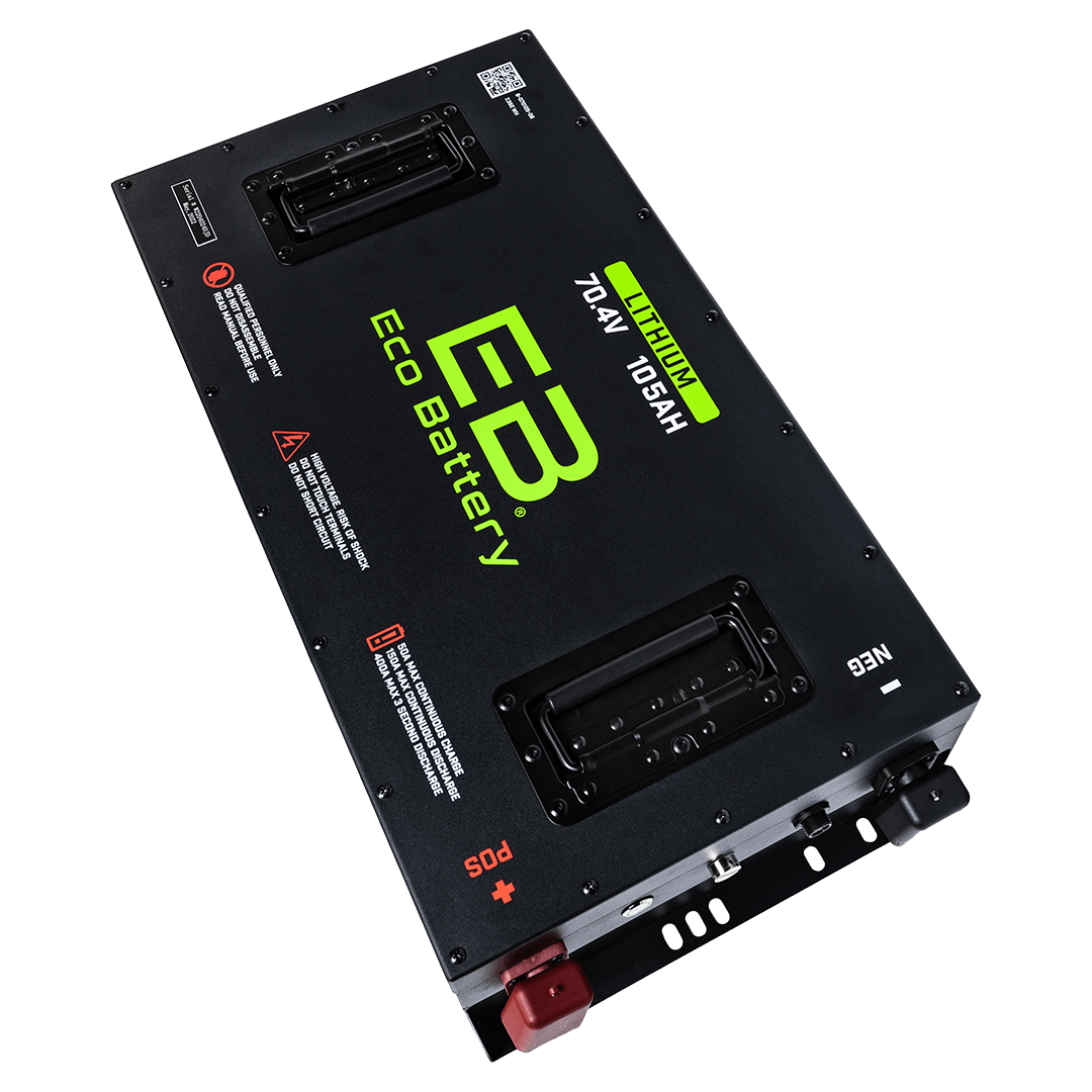 Eco Battery 70V 105Ah LifePo4 Golf Cart Battery