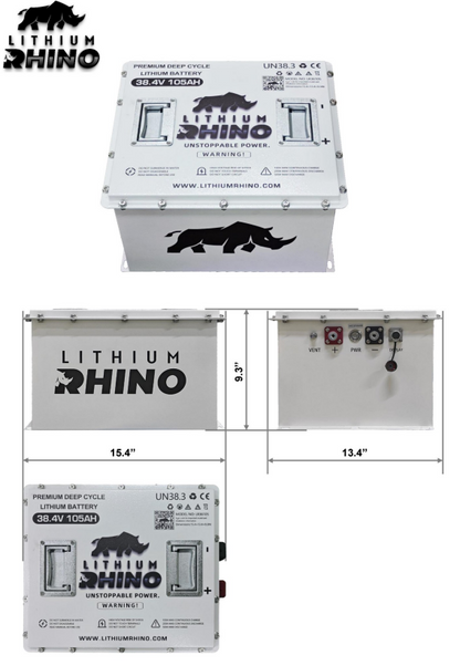 36V 105Ah Lithium Rhino Conversion Kit