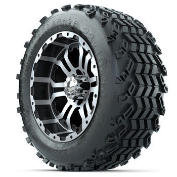 GTW Omega 14 in Wheels with 23x10 14 Sahara Classic All Terrain Tires Set of 4