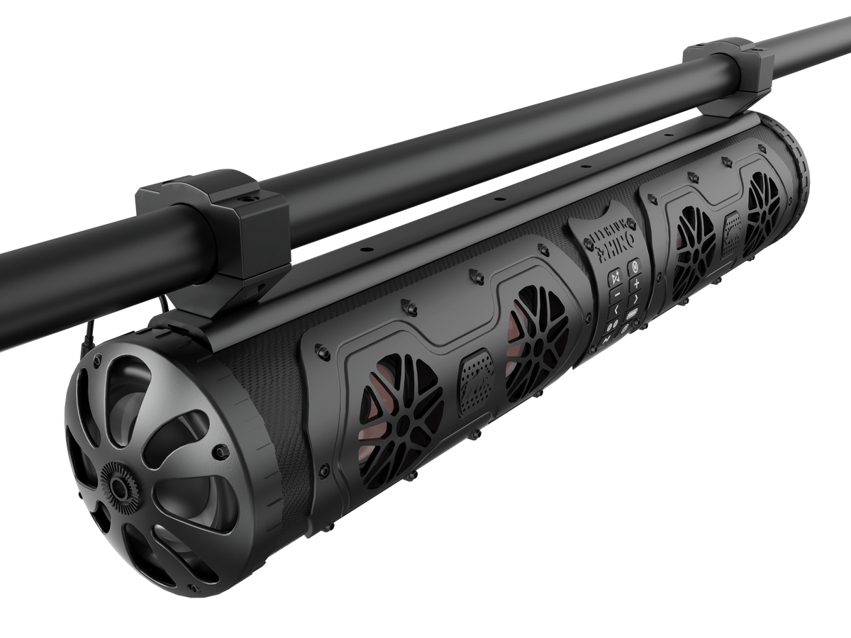 Lithium Rhino GX500 Soundbar with UTV Round Bar Mounts