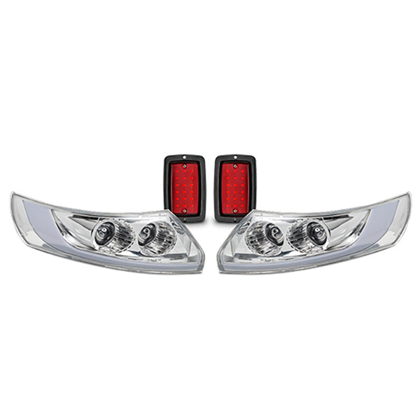 DoubleTake Phoenix Street Legal LED Light Kit E Z Go TXT 96