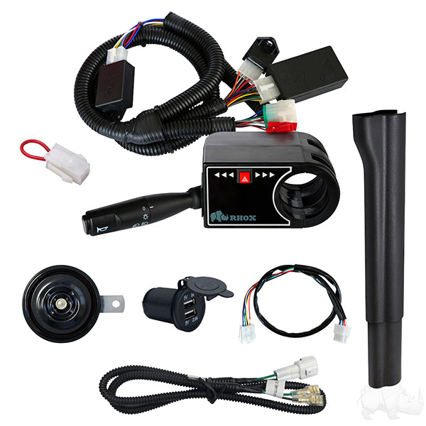 RHOX Self-Canceling Plug and Play Turn Signal Kit, 12V | Golf Cart Geeks