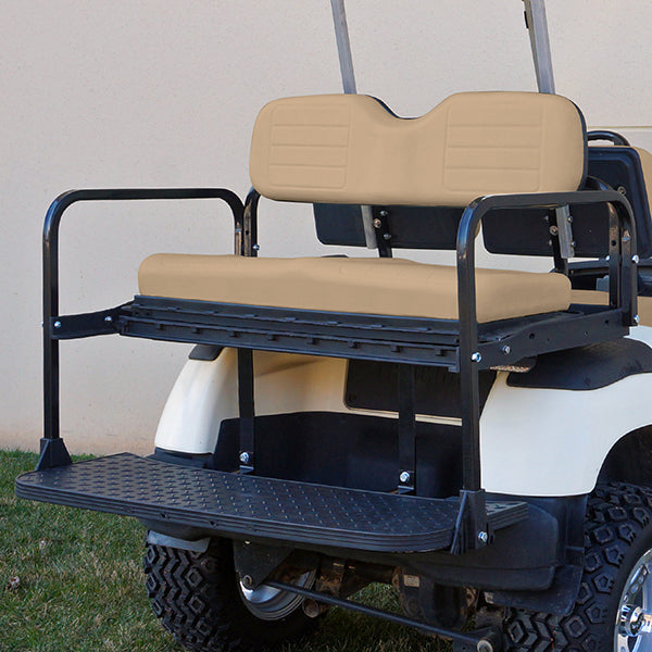 RHOX Rhino Aluminum Seat Kit, Tan, Yamaha G14-G22 | Golf Cart Geeks