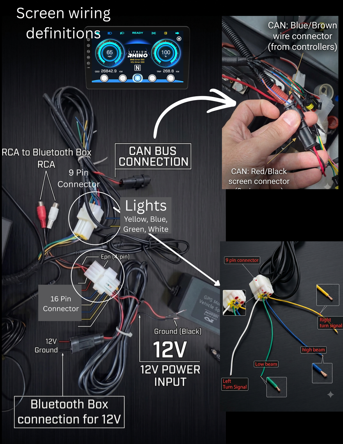 Lithium Rhino Club Car AC Full Conversion Kit