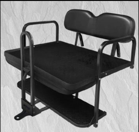 NOMAD Rear Flip Seat Frame (only) for Club Car Precedent and Tempo - SFPR09