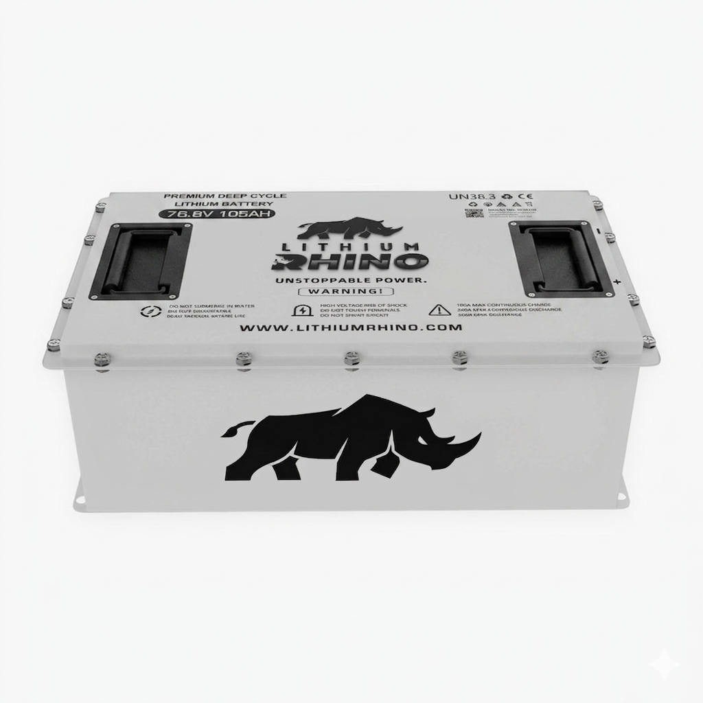 76V 105Ah Lithium Rhino Conversion Kit Self-Heated