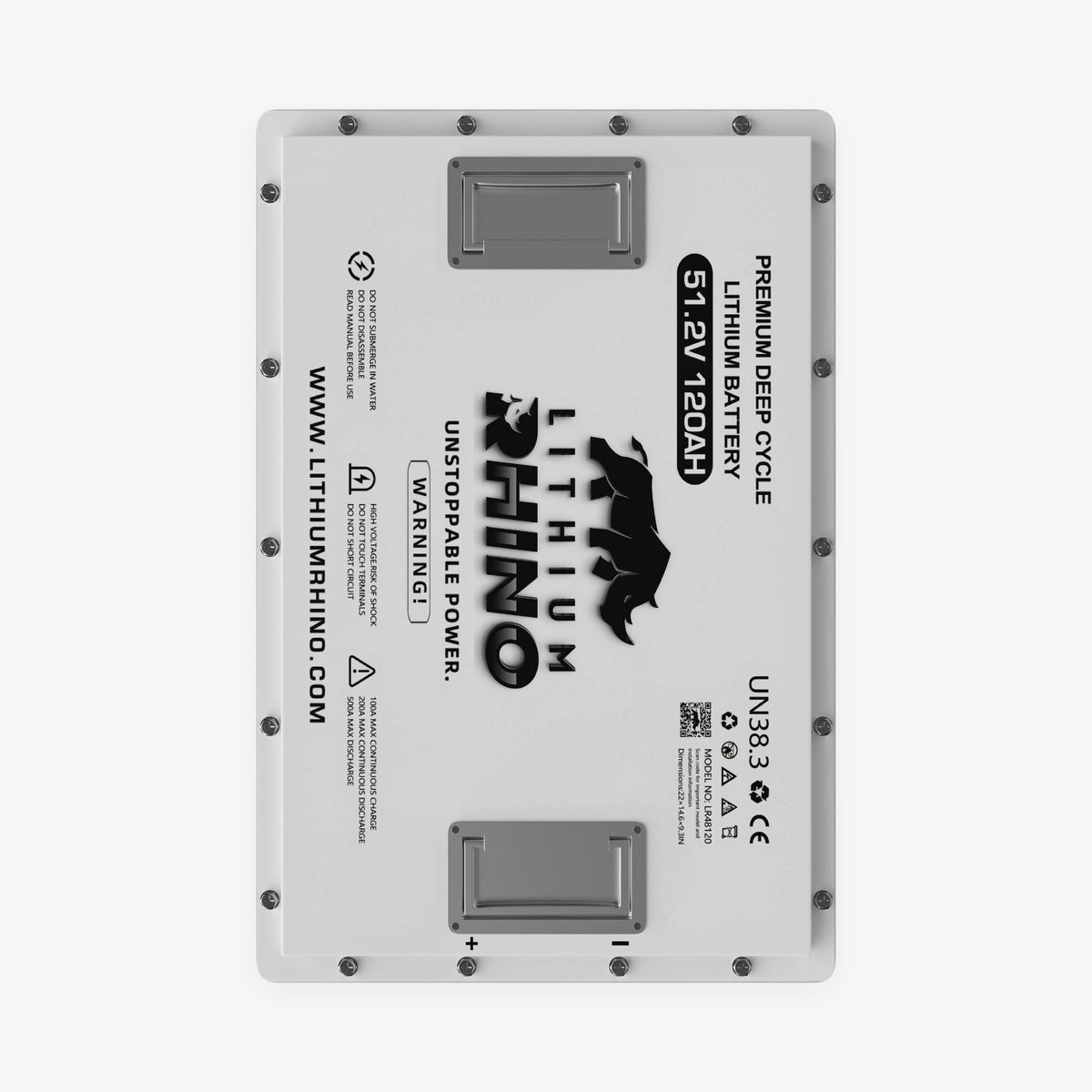 48V 120Ah Lithium Rhino Conversion Kit - Self Heated