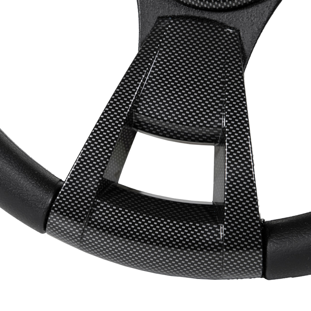 Gussi Italia¬Æ Model 13 Black/Carbon Fiber  Steering Wheel For E-Z-GO