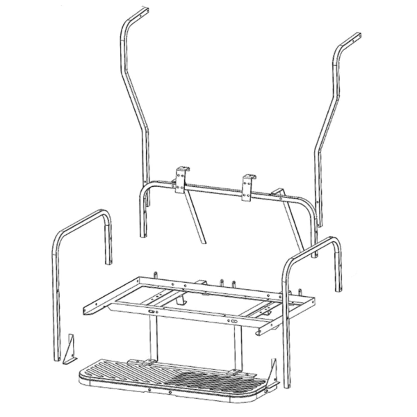 GTW¬Æ MACH3 Flip Frame Only Club Car DS