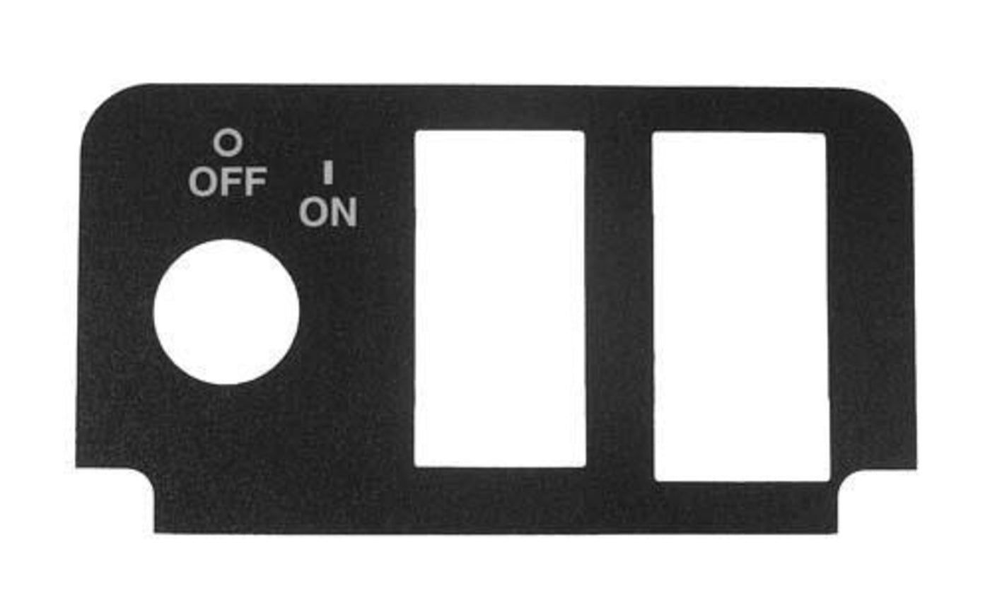 E-Z-GO Medalist / TXT Key Switch Decal (Years 1994-Up)