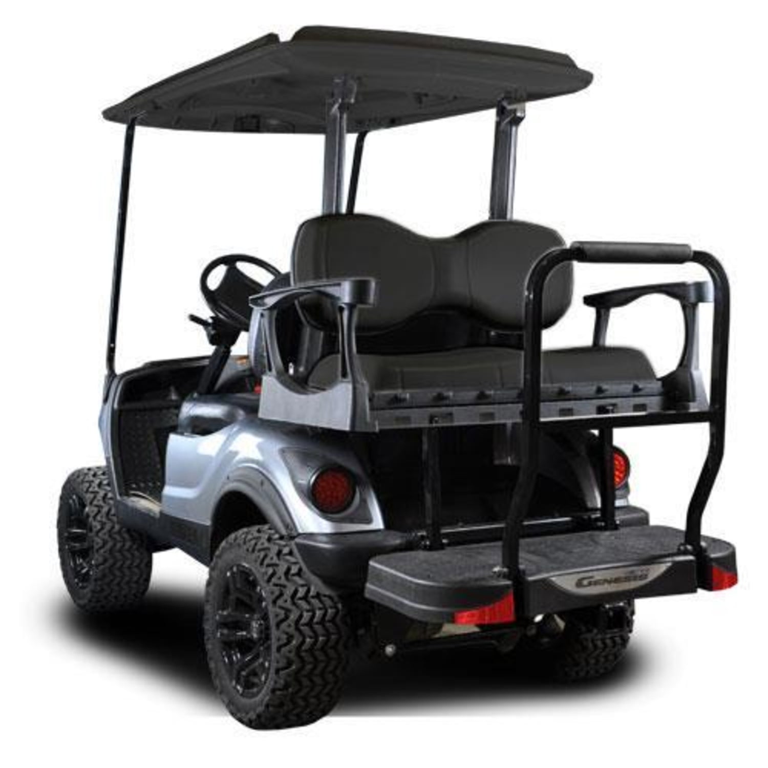 MadJax¬Æ Genesis 300 with Deluxe Black Aluminum Rear Flip Seat - Yamaha G29/Drive