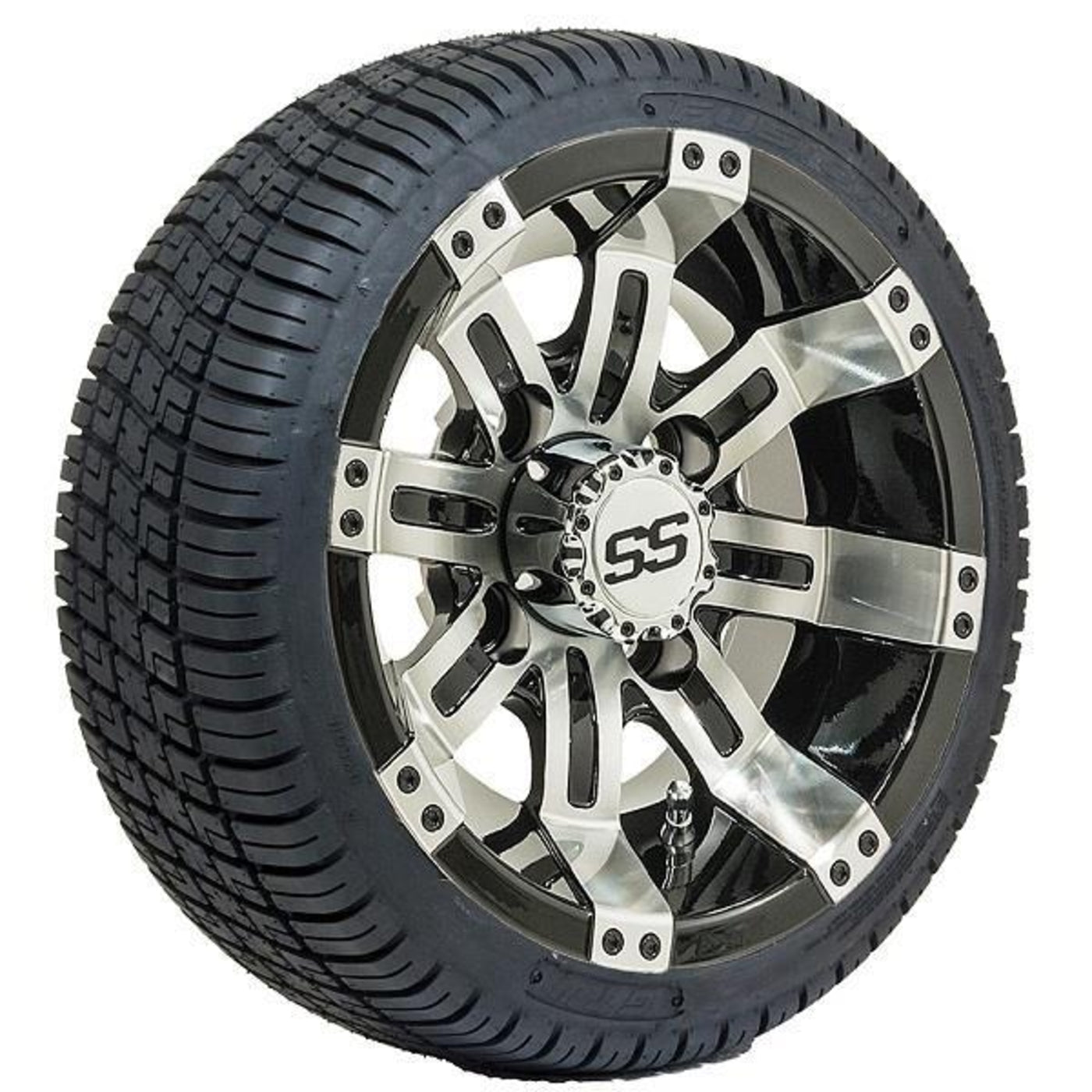 Set of (4) 10" GTW¬Æ Tempest Wheels Mounted on GTW¬Æ Street Tires