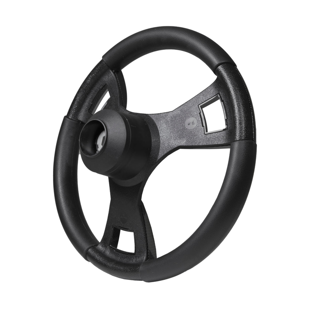 Gussi Italia¬Æ Model 13 Black/Carbon Fiber Steering Wheel For Club Car DS